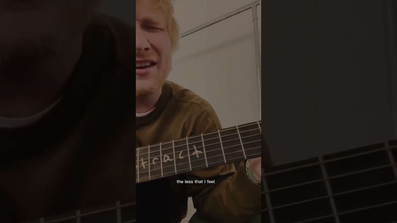 Ed Sheeran Boat Acoustic 💛 edsheeran boat subtract Chords Chordify
