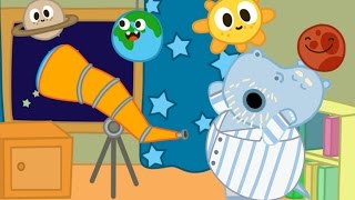 Bedtime Stories Hippo Pepa Educational & Learning Cartoon Game Play For Baby & Kids ► Tikifun