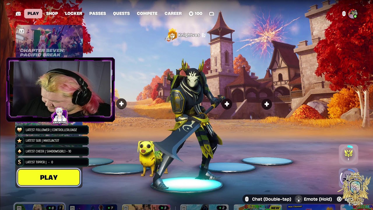 Nighttime Fortnite – Calm & Competitive