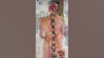 South Indian bridal hairstyle #shorts #youtubeshorts #trending #bridalhairstyle #viral