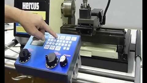 Hercus CNC Lathe retro fitted with Digi 9 Controller