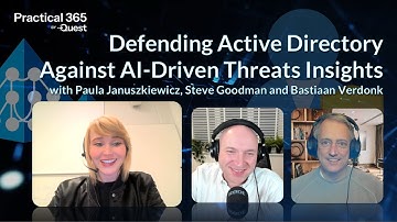 Defending Active Directory Against AI Driven Threats Insights - with Paula Januszkiewicz