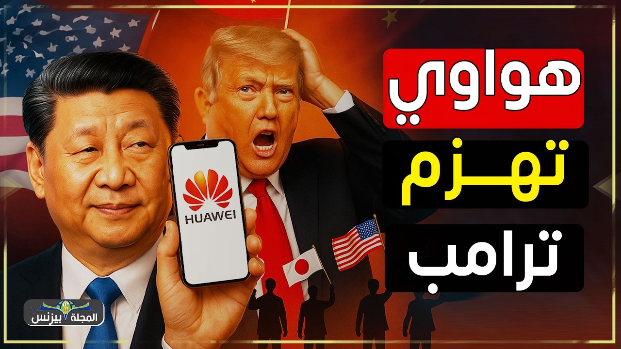 هواوي تصدم العالم من جديد… القصة الخفية للنجاح المذهل رغم العقوبات!