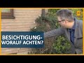 Objektprüfung: Darauf solltest du bei der Besichtigung achten!