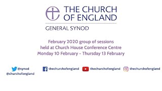 General Synod February 2020   Monday 10 February afternoon