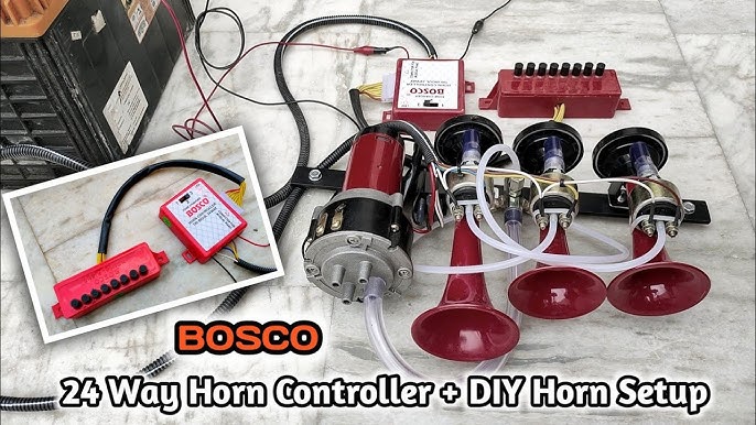 Air horn melody maker Hexatone Controller - ROOTS AUTO
