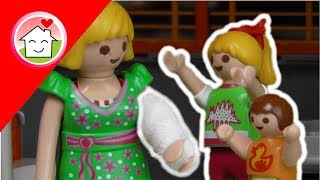 Playmobil Film Deutsch Der Gebrochene Arm - Playmobil Krankenhaus - Familie Hauser