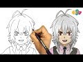 رسم ماهر من انمي بي باتل بريست|| خطوة بخطوة للمبتدئين