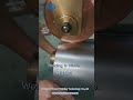 Welding the 1mm stainless steel bucket with the seam welder