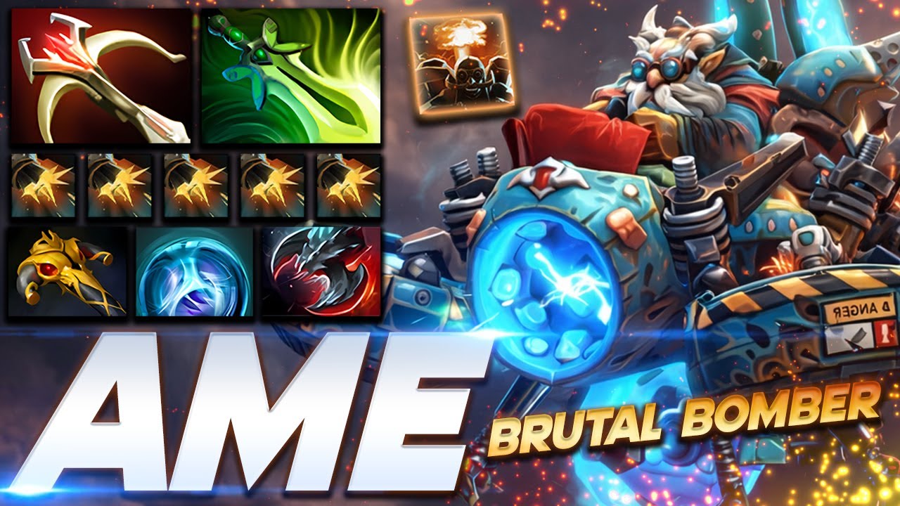 Ame Gyrocopter Brutal Bomber - Dota 2 Pro Gameplay [Watch & Learn]