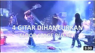 Penghancuran 4 Gitar Boomerang - Pelangi Live ( official live video )