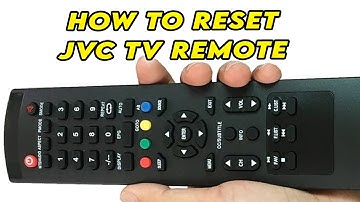 How to Reset JVC TV Remote Control
