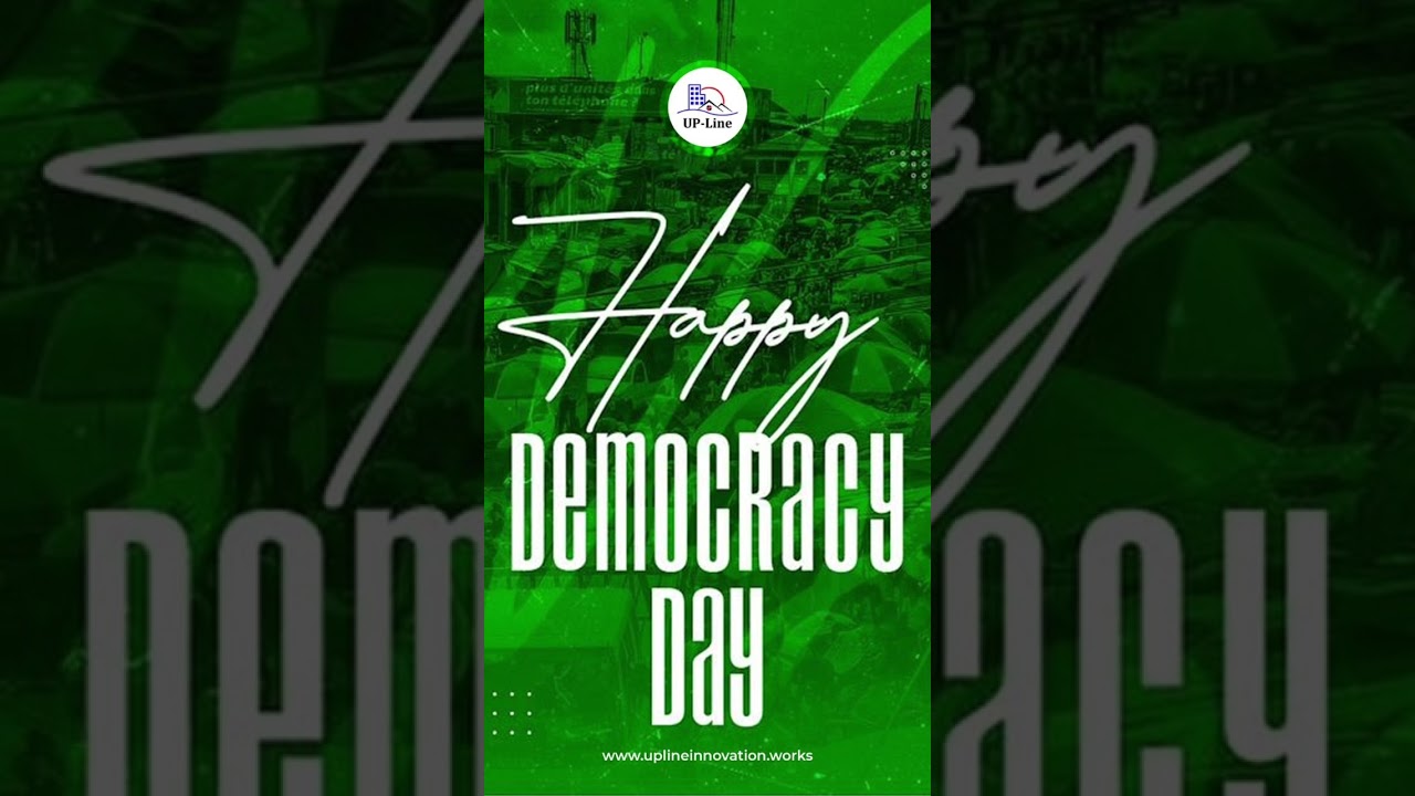 Happy Democracy Day! 🎉