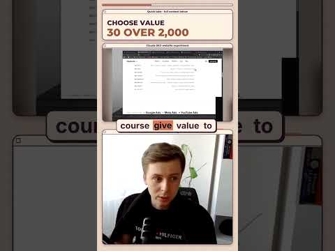 Choose 30 useful pages over 2,000 with no value