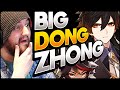 ZHONGLI IS COMING AND SO AM I | GENSHIN IMPACT ZHONGLI XINYAN REACTION