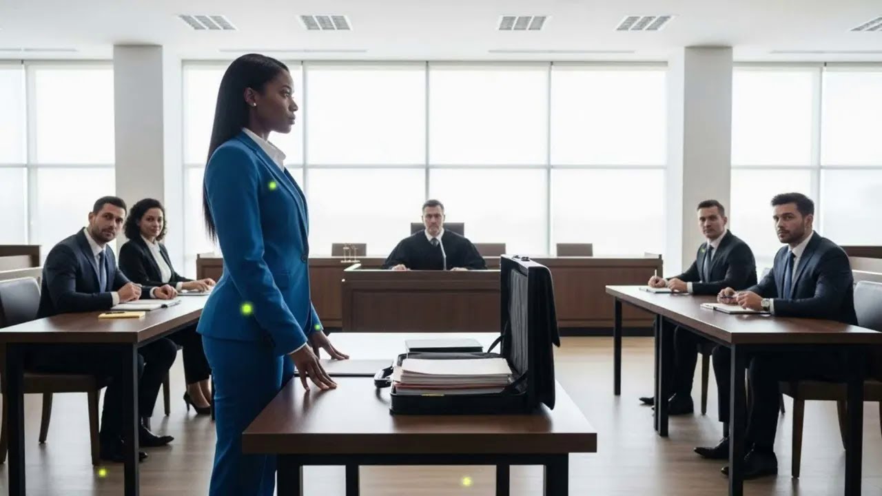 BILLIONAIRE HUSBAND LAUGHED WHEN HE SAW HER REPRESENTING HERSELF IN COURT  BUT HIS SMILE DIDN'T