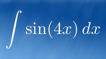 Integral of sin(4x)