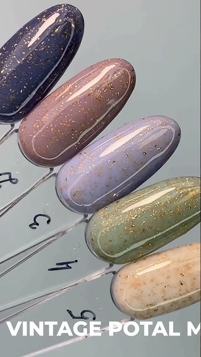 Гель лак Vintage potal 4 от Myko professional 🖤 Мико. - YouTube