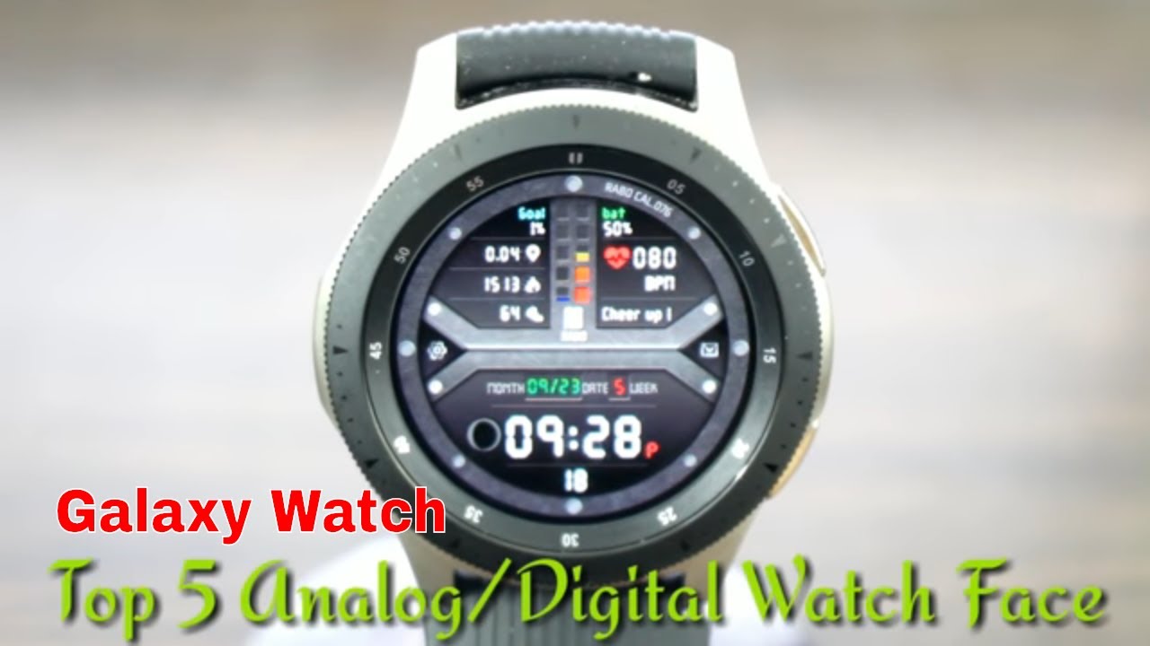 digital watch with analog face