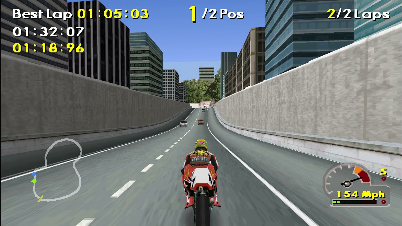 Moto Racer de PlayStation 1