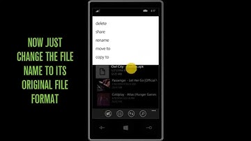 How to hide a file on Windows Phone 8, 8.1 and 10