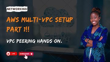 AWS Multi-VPC Setup Part 1🚀: VPC Peering Hands-On Tutorial 🔧