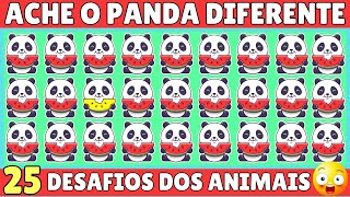 🙈SUPER DESAFIO DOS ANIMAIS 3 SUPER NIVEIS DE DIFICULDADES+Ache Diferente+Desafio Voz+Memorize+Jogo