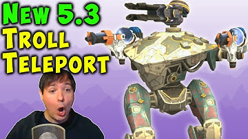 NEW Best Troll Robot PHANTOM Mk2 - War Robots 5.3 Fun Gameplay WR
