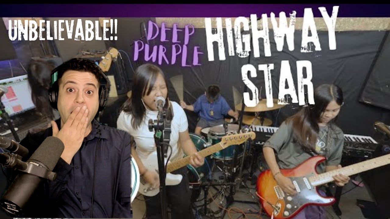 Missioned Souls | First Ever Reaction | family band studio cover | HIGHWAY STAR by Deep Purple