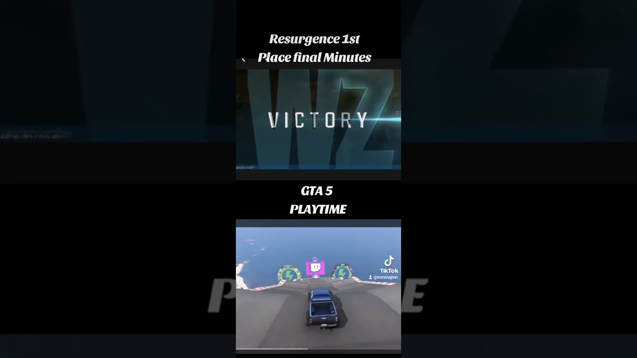 1ST place Win COD live & GTA playtime 