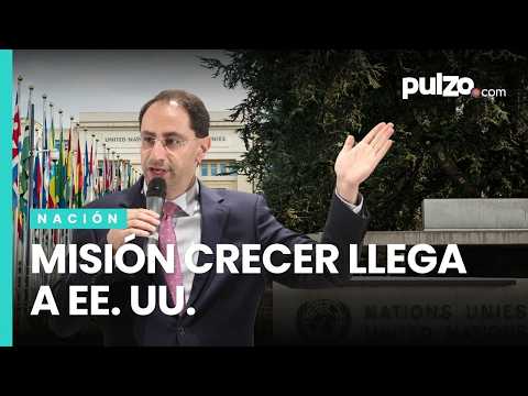 Restrepo promotes the "Misión Crecer" in the U.S. during UN week | Pulzo