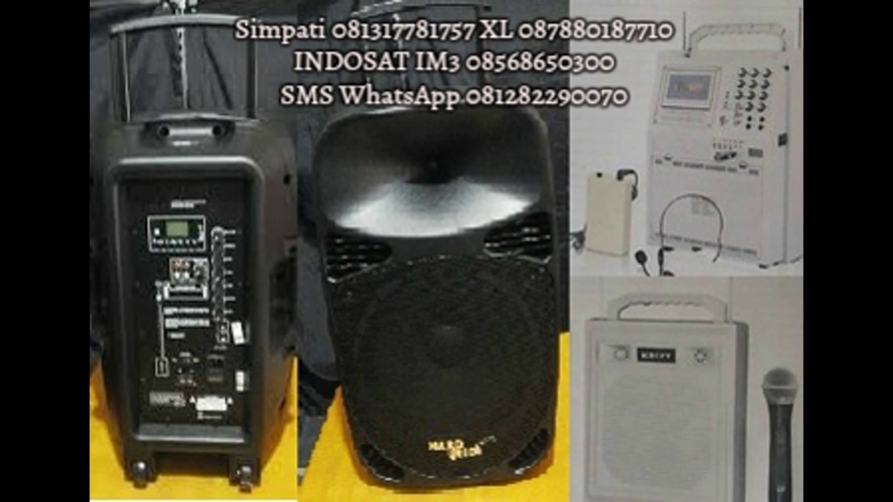 Sewa Speaker Portable Rental Speaker Wireless Penyewaan Speaker