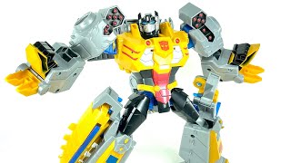 Transformers Cyberverse Ultimate Class Siesmic Stomp Grimlock Chefatron Review