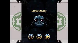 Angry Birds Star Wars - Fail Screen