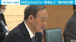 GoToトラベル一時停止へ「最大限の対策講じる」総理(2020年12月14日)
