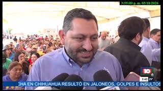 18052026 Tandean agua en 5 colonias por reparaciones al pozo Legisladore; Jesús González Smith