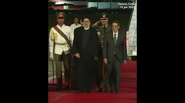 Iran S Raisi Arrives In Cuba On Last Stop Of Tour Around Latin America 