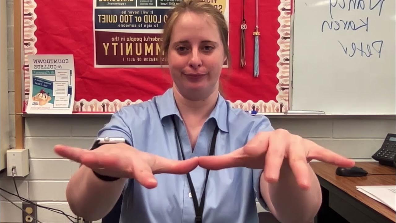 Asl 1 arbitrary signs youtube