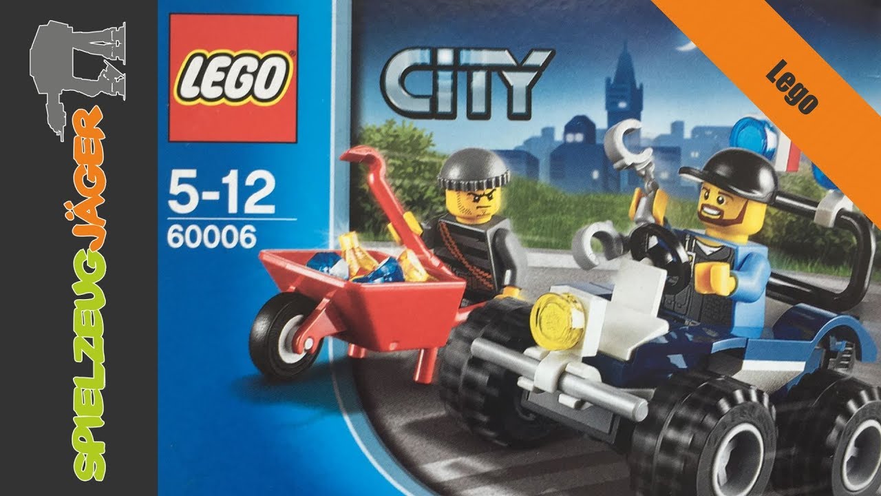 Lets Build Lego City Polizei Quad 60006 Hd German