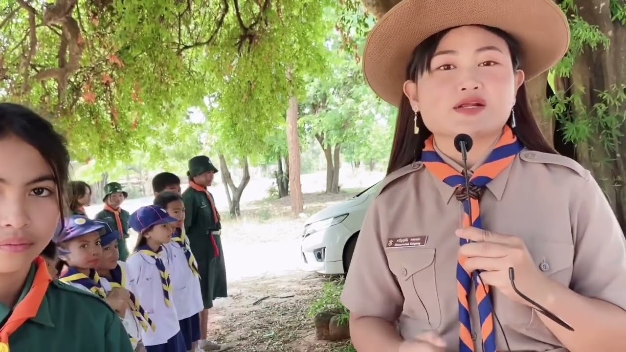 การจัดกิจกรรมเข้าค่าย(ไม่พักแรม)เดินทางไกลของลูกเสือสำรอง ปีการศึกษา 2565