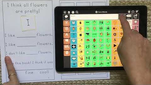 AAC + Reading! "I" Snap Core First