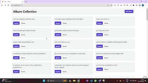 Album Collection Coding Ninjas test #albumcollection #codingninja