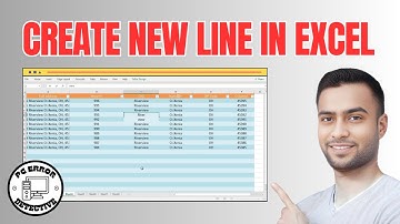 How to Create New Line in Excel Cell | Simplify Your Spreadsheets