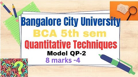 BCA 5th sem- 8Marks, Questions of Bangalore City University , Model Question Paper-2.