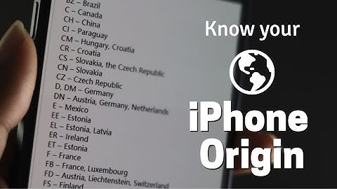 Identify your iPhone country of Origin (How to 2021) | Check iPhone manufacturing country