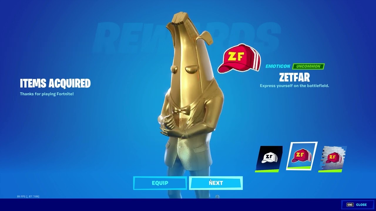 FFコラボ スピンダウンライフカウンター プレリ Gift Bundle セット Zetfar Fortnite Bundle! - YouTube