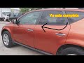 ya esta terminada la nissan murano de 350 dolares de copart