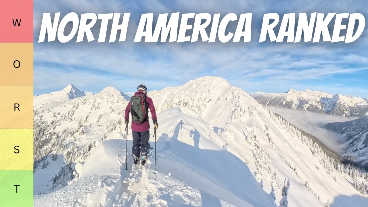 North America Ski Resorts RANKED - Worst to Best - YouTube