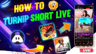 Turnip App Se Short Live Stream Kaise Kare || Shorts Live Kaise Kare ||Short Live Stream On Turnip screenshot 5