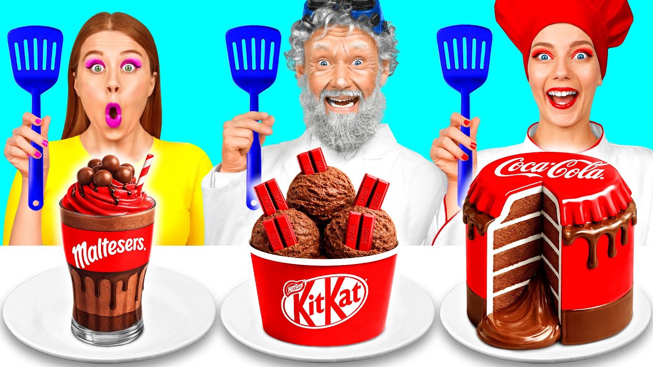 Кулінарний Челендж: Я Проти Дідуся | Смачні Кухонні Лайфхакі